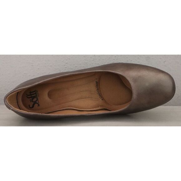 Sofft SF0072900 Women's Sz 8M Bronze Metallic Leather Lana Signature Pumps - Picture 6 of 14